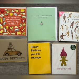 Colorful Greeting Card Set